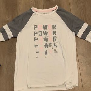 Power Long Sleeve Kids Shirt